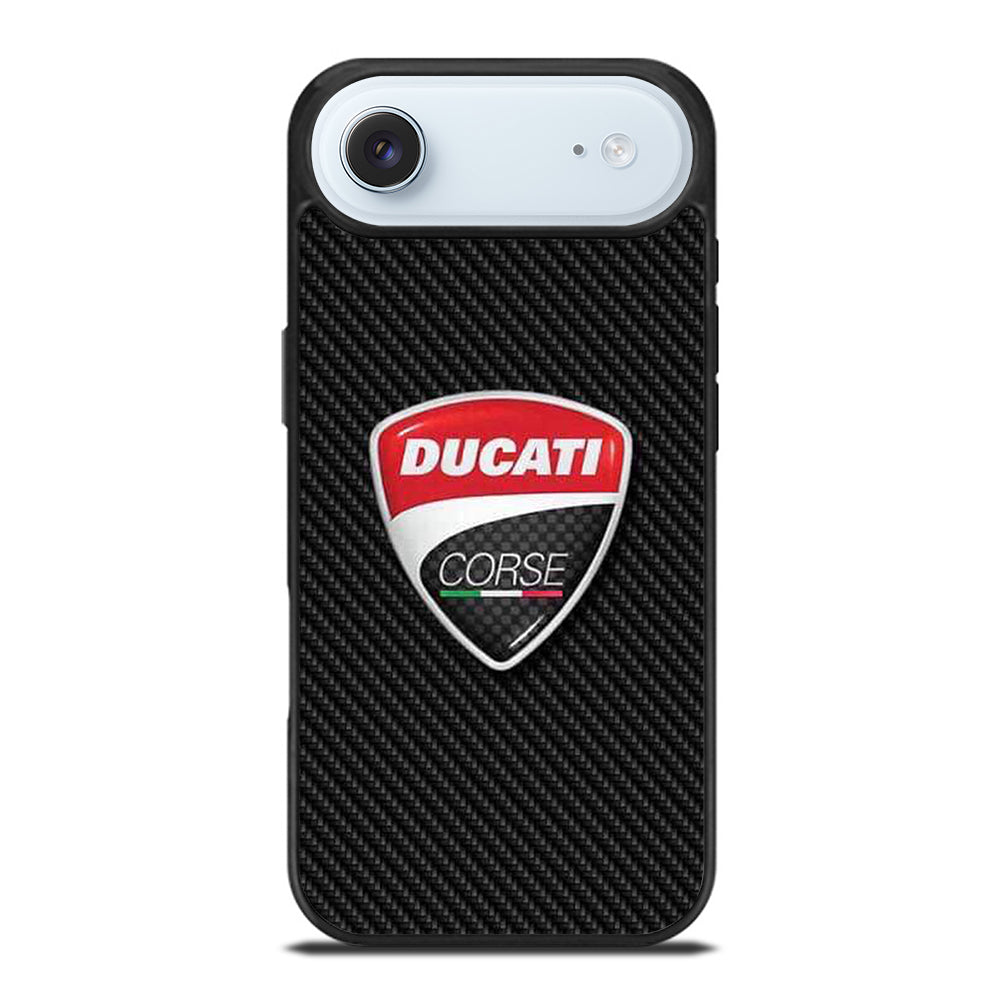 DUCATI LOGO CARBON iPhone Air Case Cover