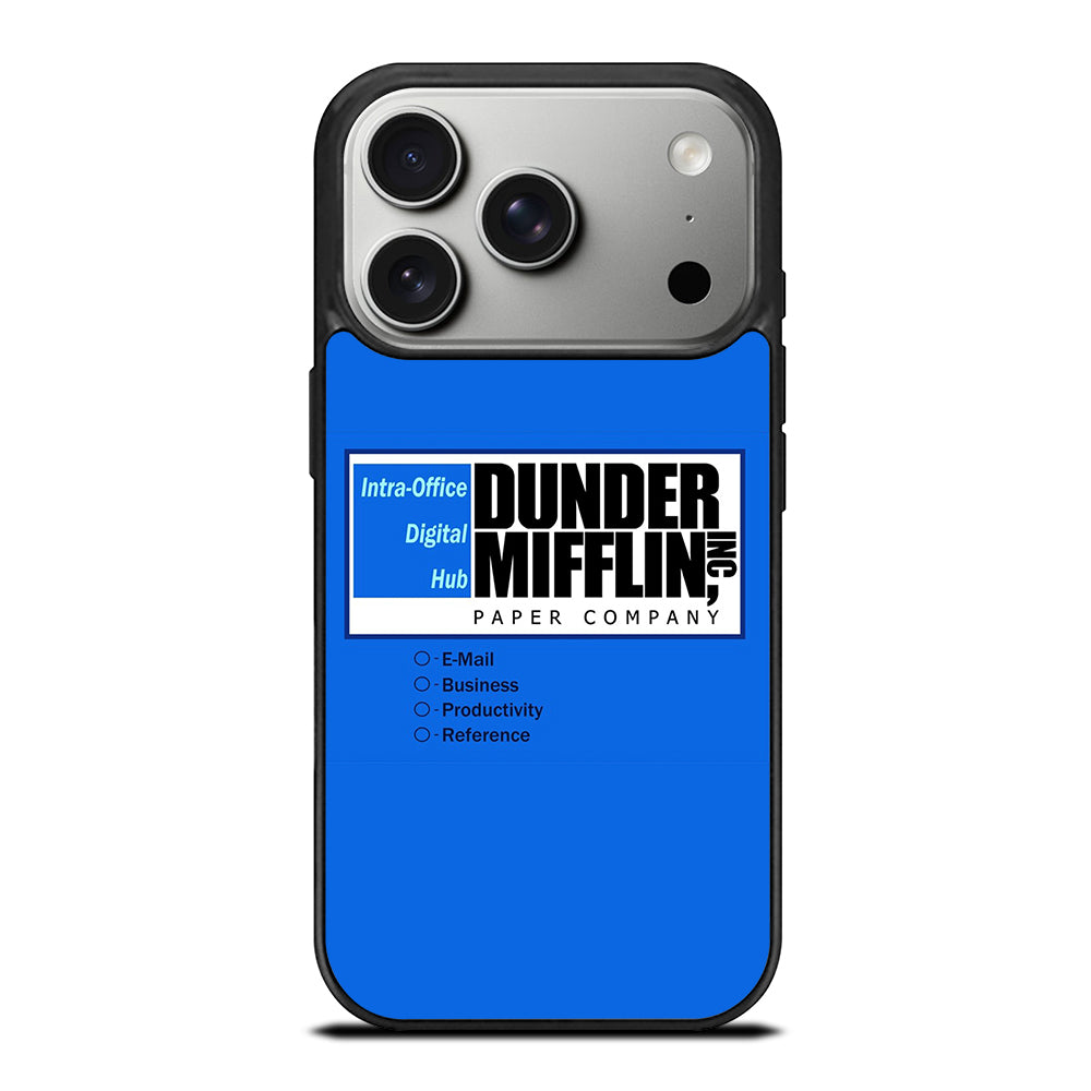 DUNDER MIFFLIN LOGO 3 iPhone 17 Pro Case Cover