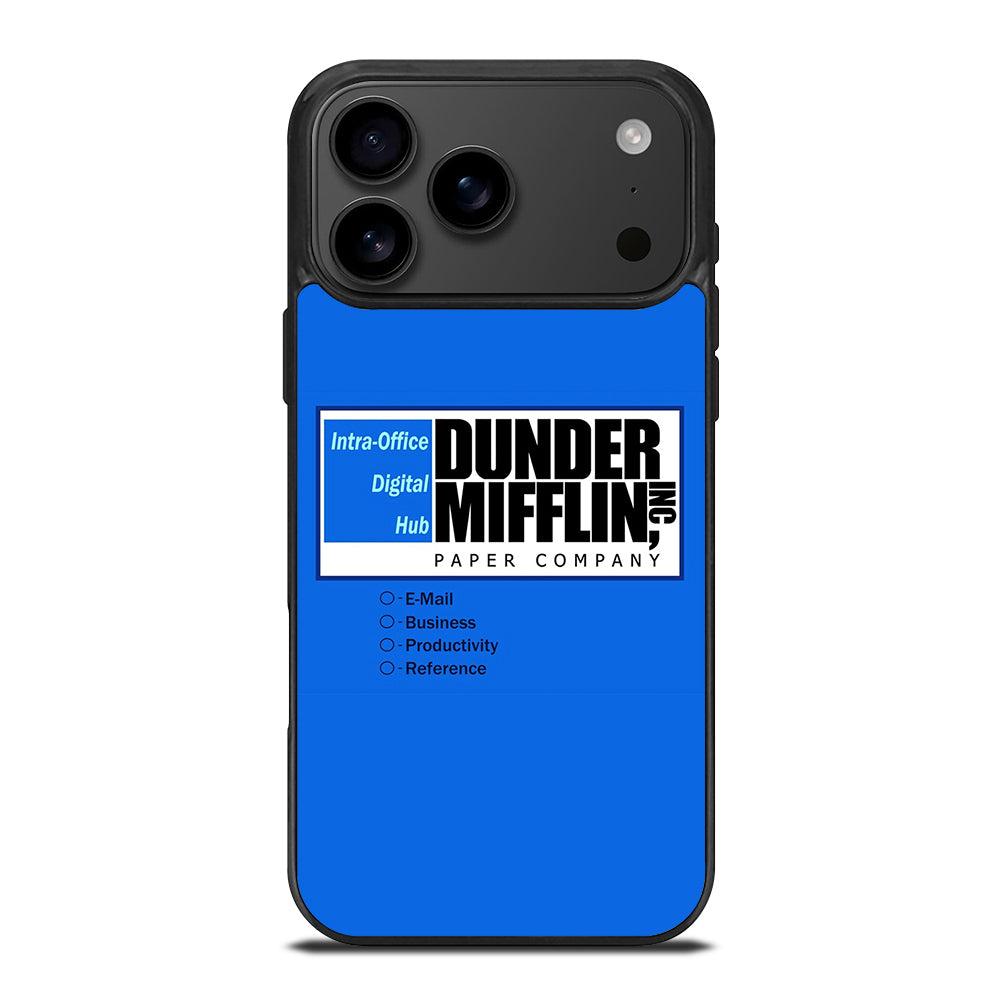 DUNDER MIFFLIN LOGO 3 iPhone 17 Pro Max Case Cover