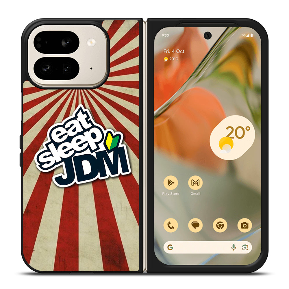EAT SLEEP JDM SYMBOL Google Pixel 9 Pro Fold Case Cover