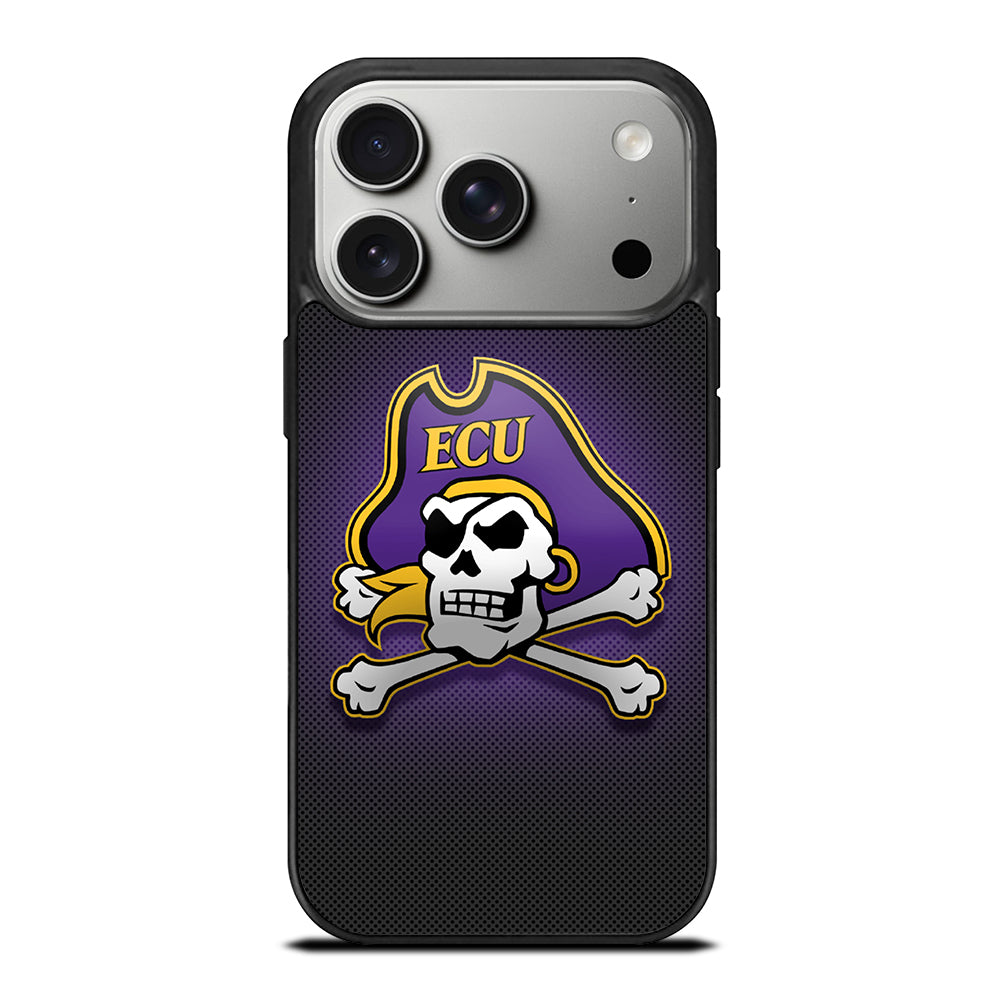 ECU EAST CAROLINA PIRATES 3 iPhone 17 Pro Case Cover