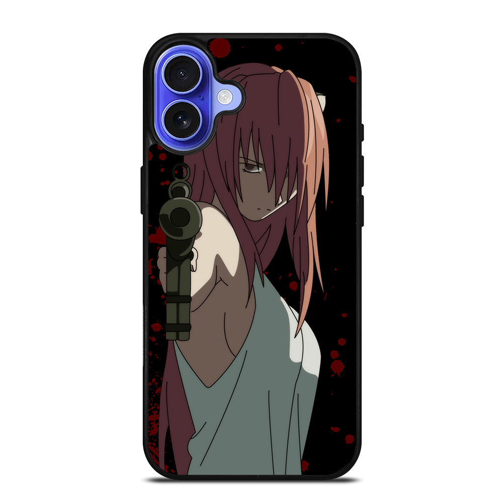 ELFEN LIED LUCY ANIME 3 iPhone 16 Case Cover
