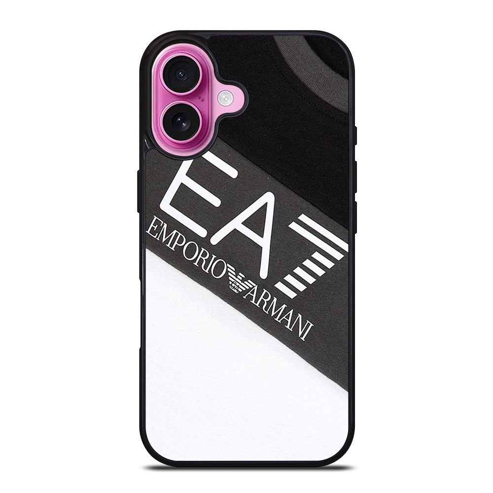EMPORIO ARMANI LOGO 1 iPhone 16 Plus Case Cover
