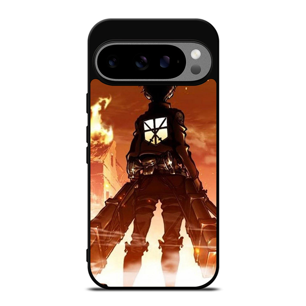 EREN YEAGER ATTACK ON TITAN ANIME SERIES Google Pixel 9 Pro XL Case Cover
