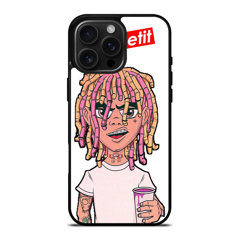 ESKETIT LIL PUMP RAPPER CARTOON 2 iPhone 16 Pro Max Case Cover