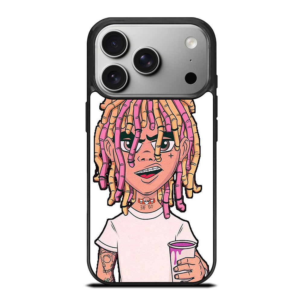 ESKETIT LIL PUMP RAPPER CARTOON 2 iPhone 17 Pro Case Cover