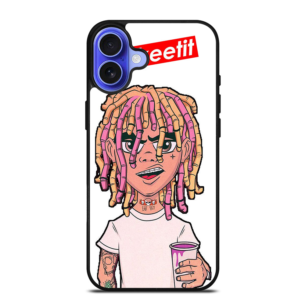 ESKETIT LIL PUMP RAPPER CARTOON 2 iPhone 16 Case Cover