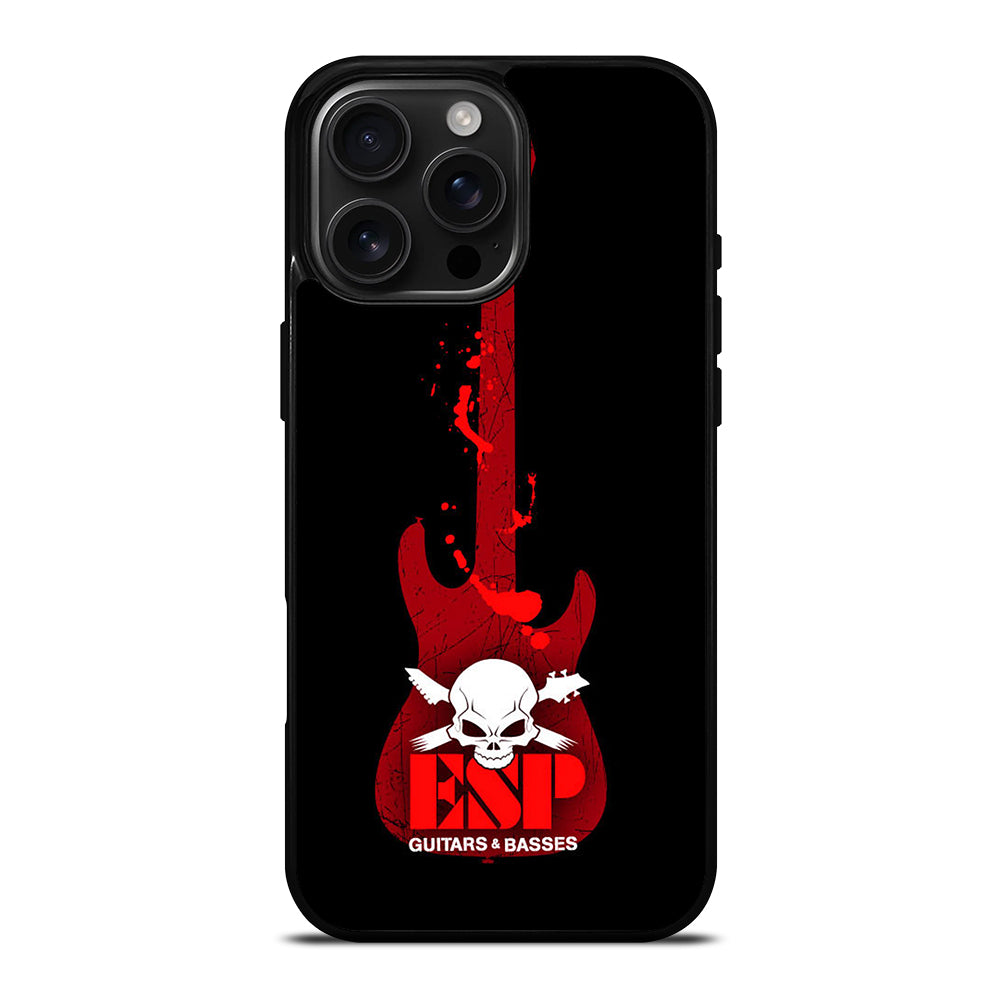 ESP GUITARS AND BASSES LOGO 1 iPhone 16 Pro Max Case Cover