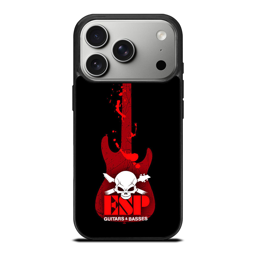 ESP GUITARS AND BASSES LOGO 1 iPhone 17 Pro Case Cover