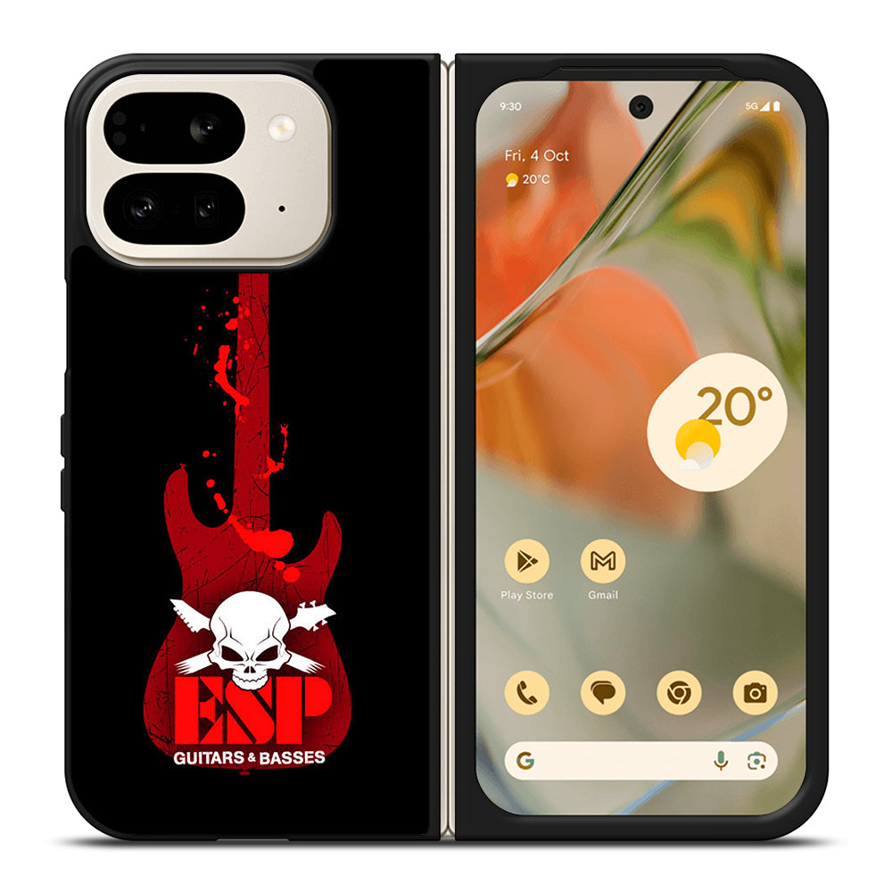 ESP GUITARS AND BASSES LOGO 1 Google Pixel 9 Pro Fold Case Cover