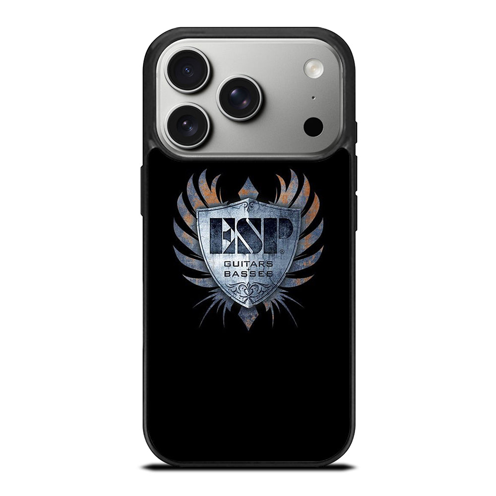 ESP GUITARS AND BASSES LOGO 2 iPhone 17 Pro Case Cover
