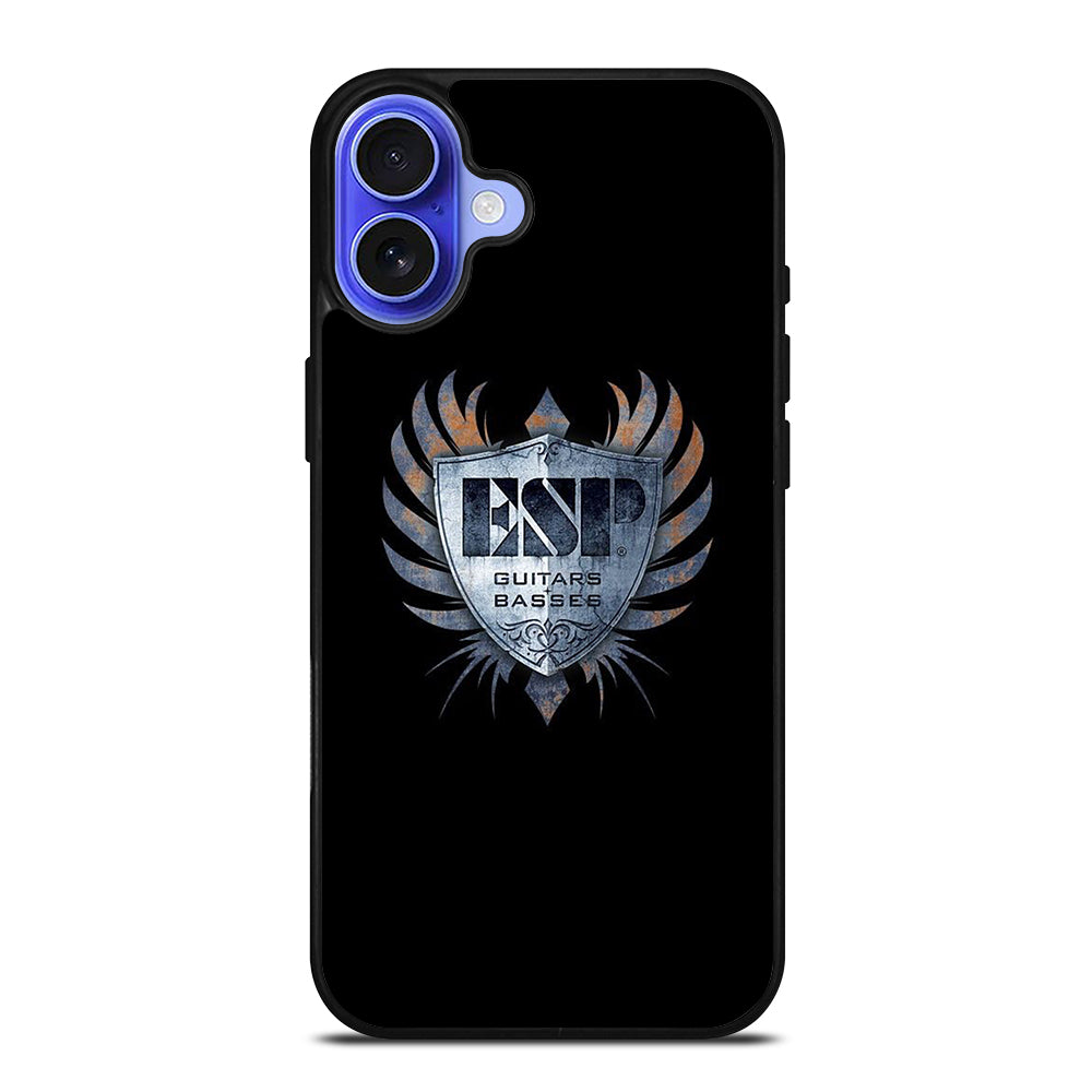 ESP GUITARS AND BASSES LOGO 2 iPhone 16 Case Cover