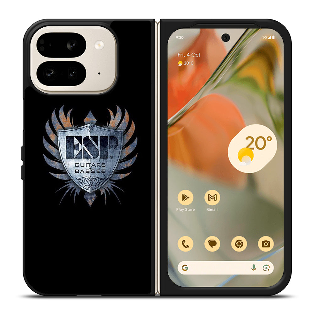 ESP GUITARS AND BASSES LOGO 2 Google Pixel 9 Pro Fold Case Cover