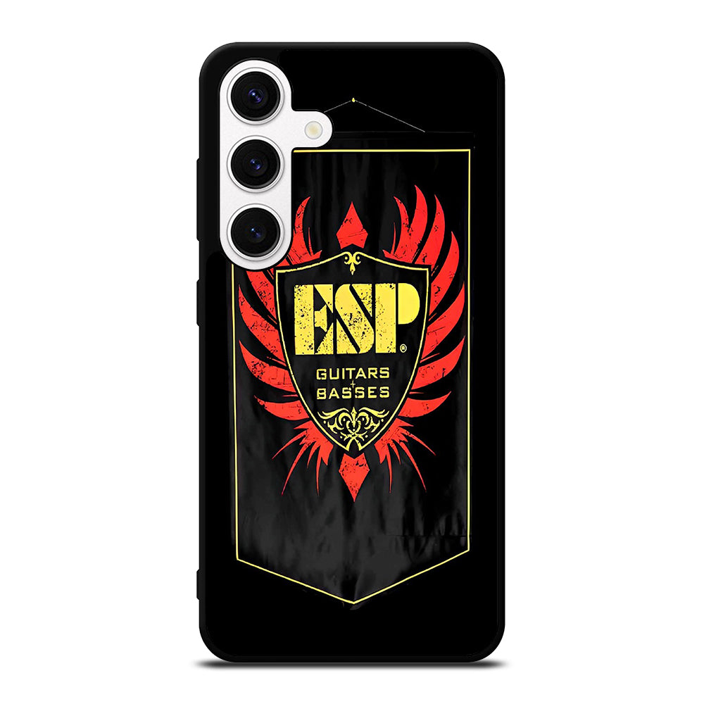 ESP GUITARS AND BASSES LOGO 3 Samsung Galaxy S24 Case Cover