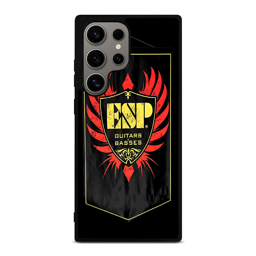 ESP GUITARS AND BASSES LOGO 3 Samsung Galaxy S24 Ultra Case Cover