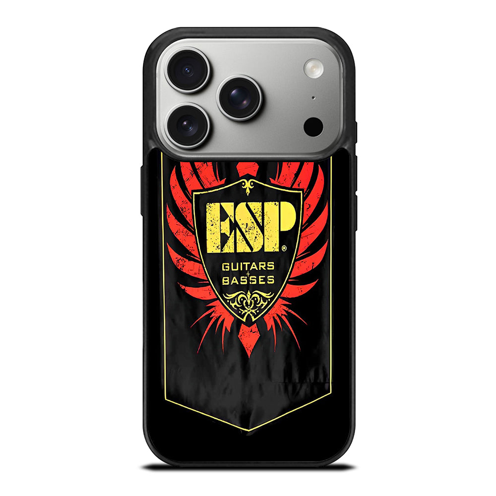 ESP GUITARS AND BASSES LOGO 3 iPhone 17 Pro Case Cover