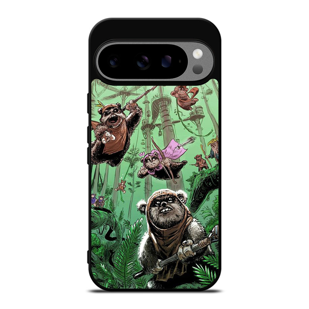 EWOK STAR WARS CARTOON Google Pixel 9 Pro XL Case Cover