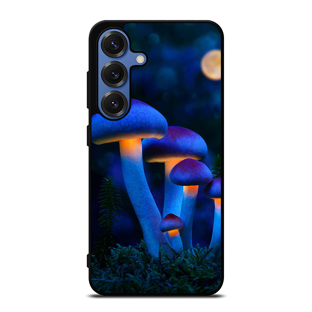 FANTASIA BLUE MUSHROOM 3 Samsung Galaxy S25 Case Cover