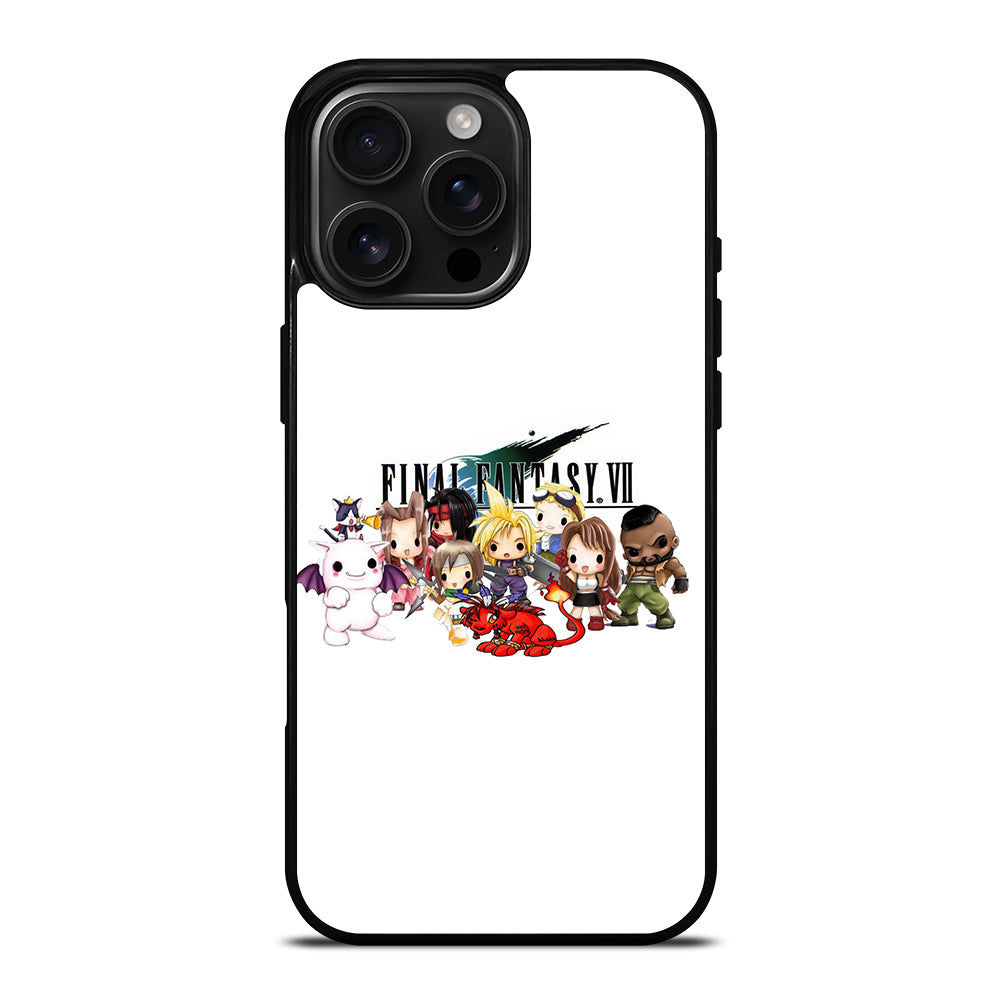 FINAL FANTASY CHIBI CHARACTER iPhone 16 Pro Max Case Cover