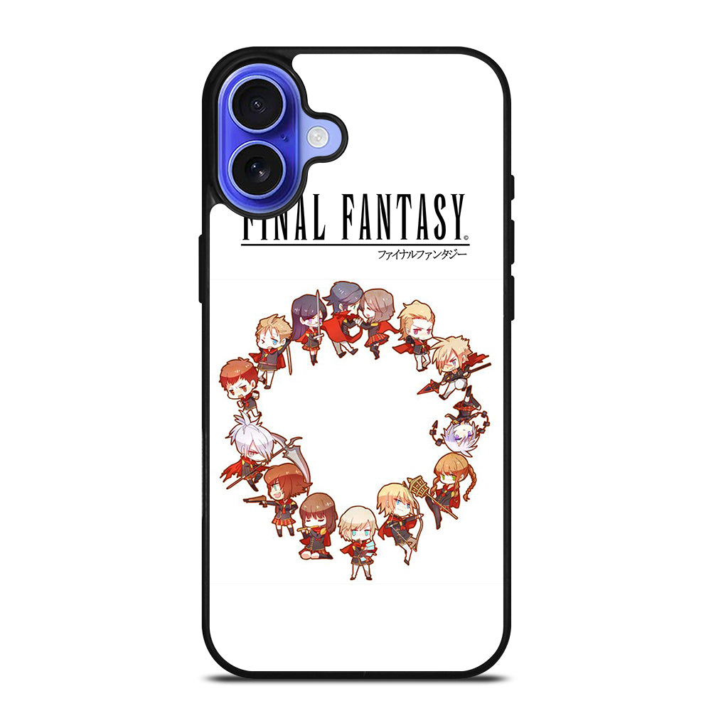 FINAL FANTASY CHIBI iPhone 16 Case Cover