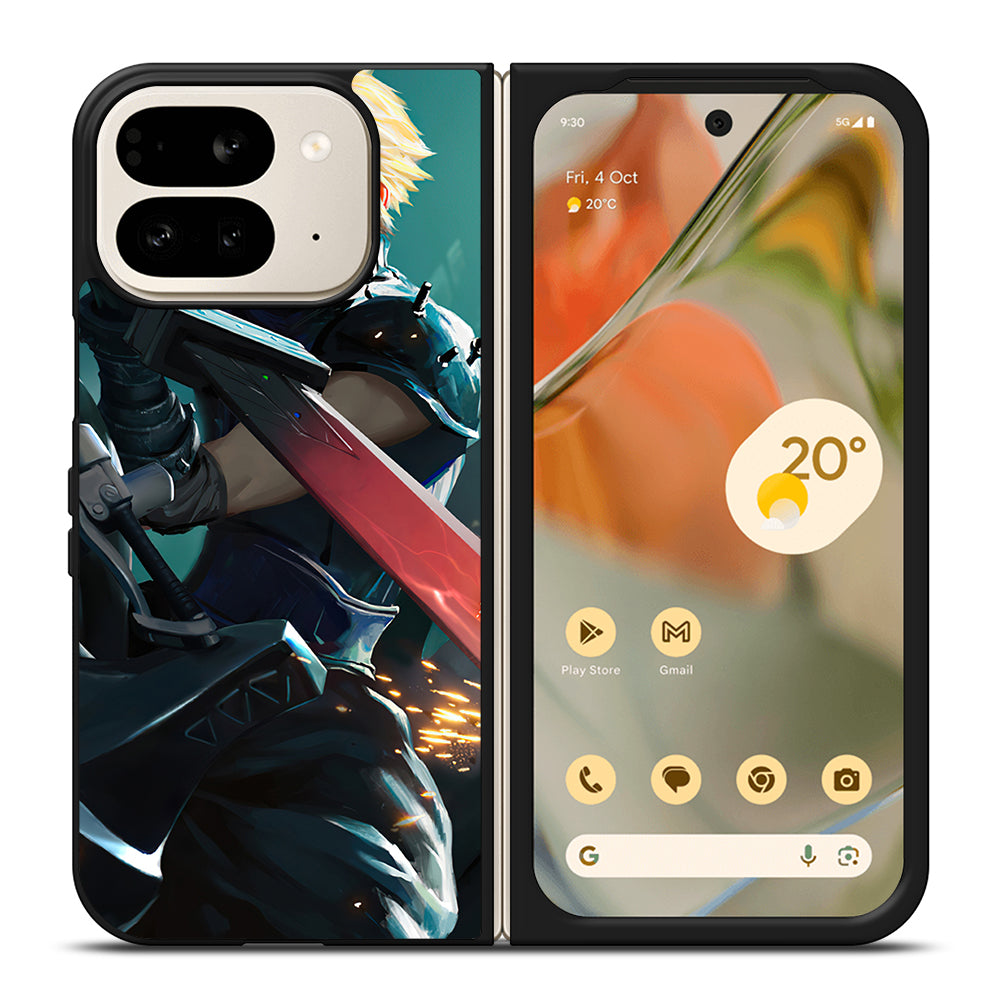 FINAL FANTASY CLOUD SWORD Google Pixel 9 Pro Fold Case Cover