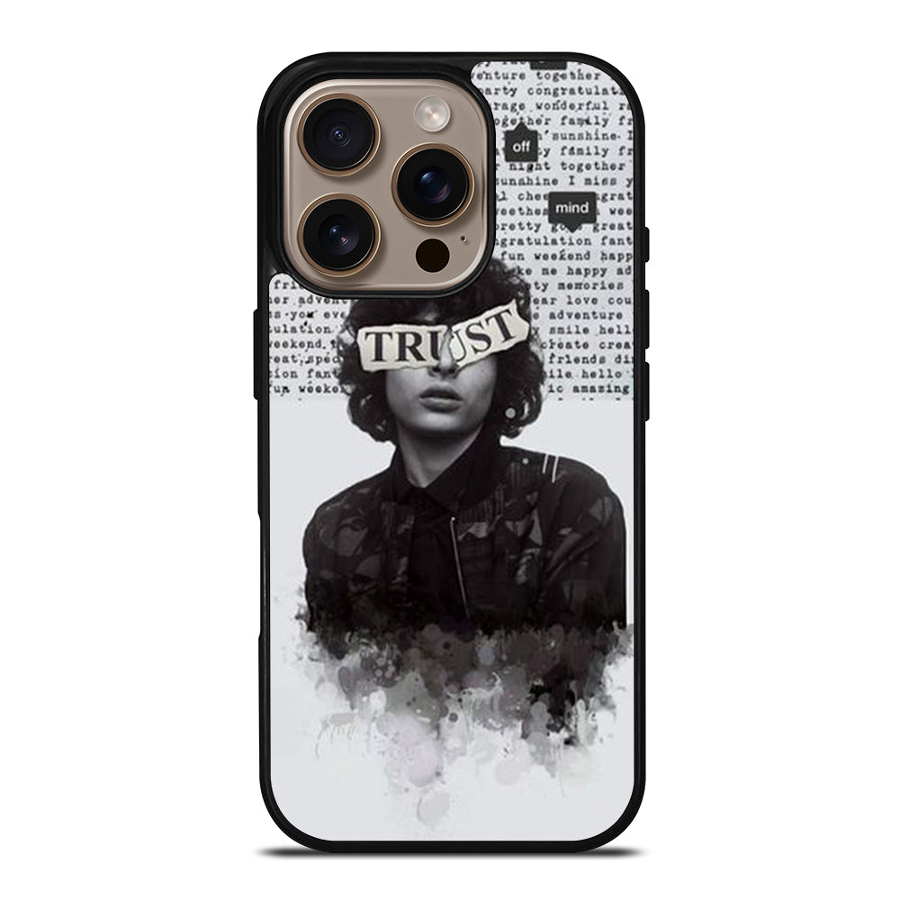 FINN WOLFHARD TRUST iPhone 16 Pro Case Cover