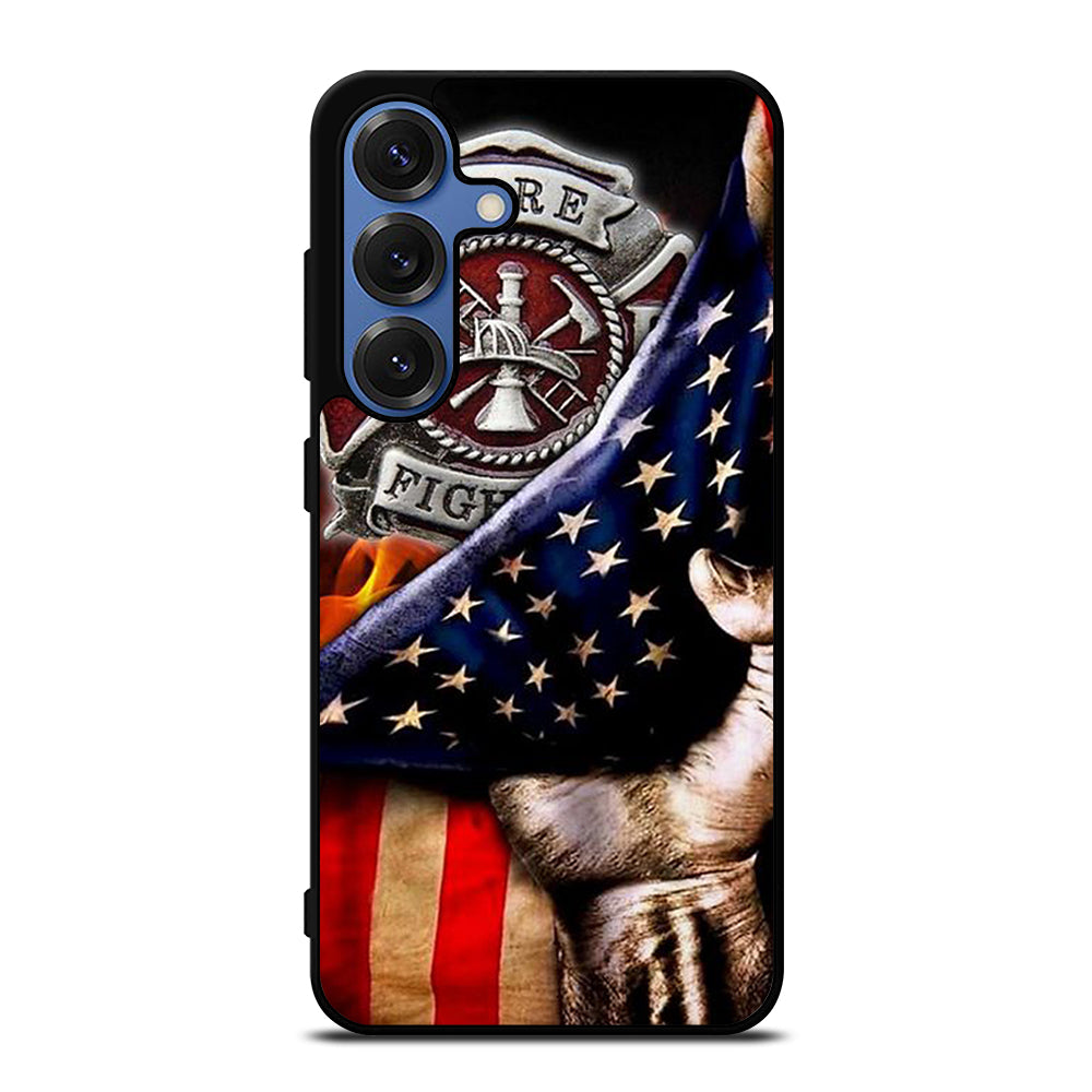FIREFIGHTER FIREMAN SYMBOL Samsung Galaxy S25 Case Cover