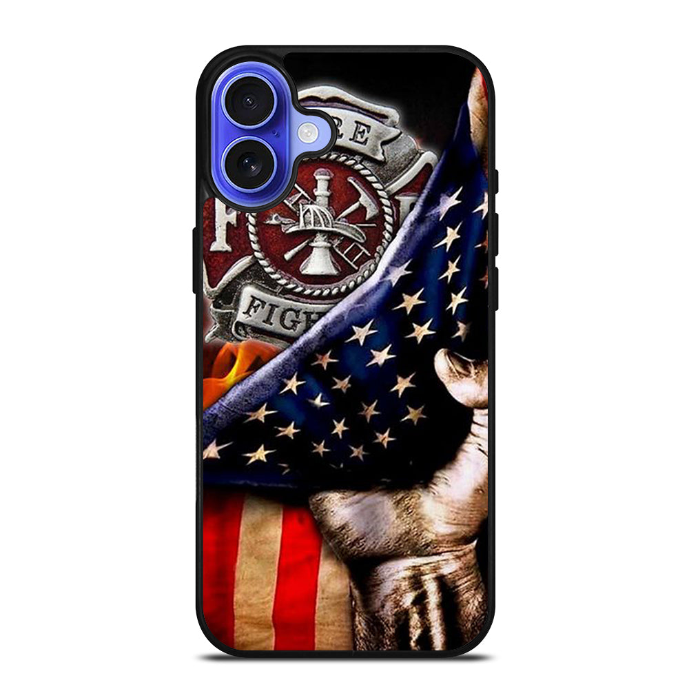 FIREFIGHTER FIREMAN SYMBOL iPhone 16 Case Cover