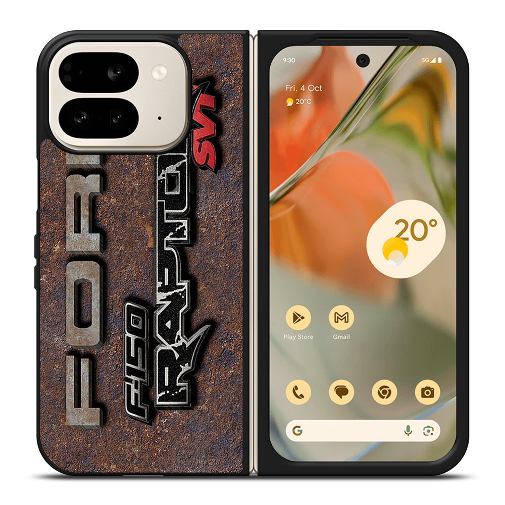 FORD RAPTORS LOGO METAL Google Pixel 9 Pro Fold Case Cover
