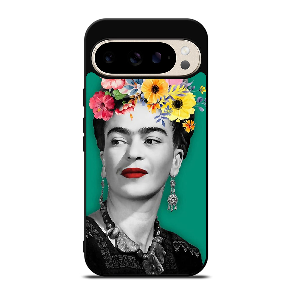 FRIDA KAHLO FACE ART Google Pixel 9 Pro Case Cover