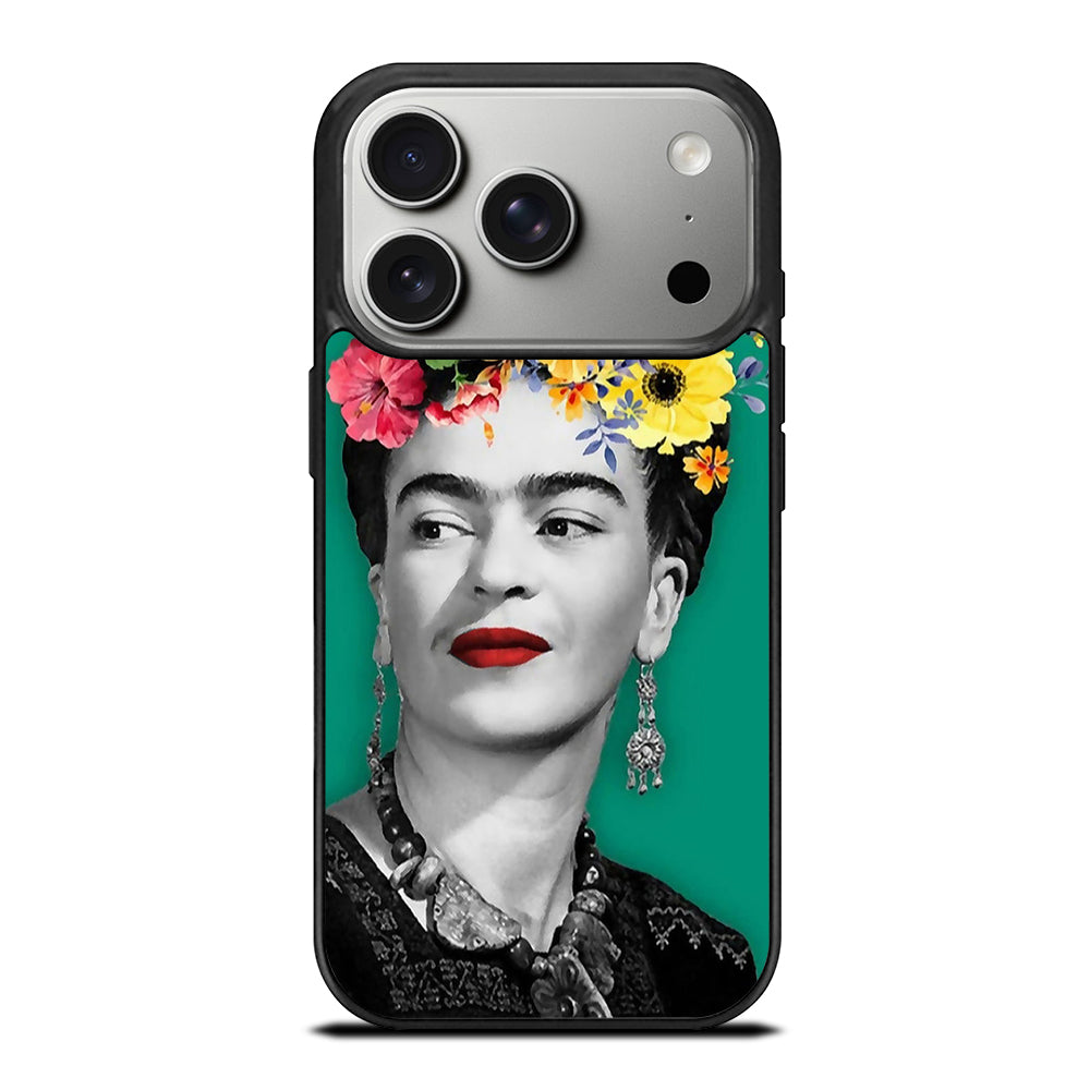 FRIDA KAHLO FACE ART iPhone 17 Pro Case Cover