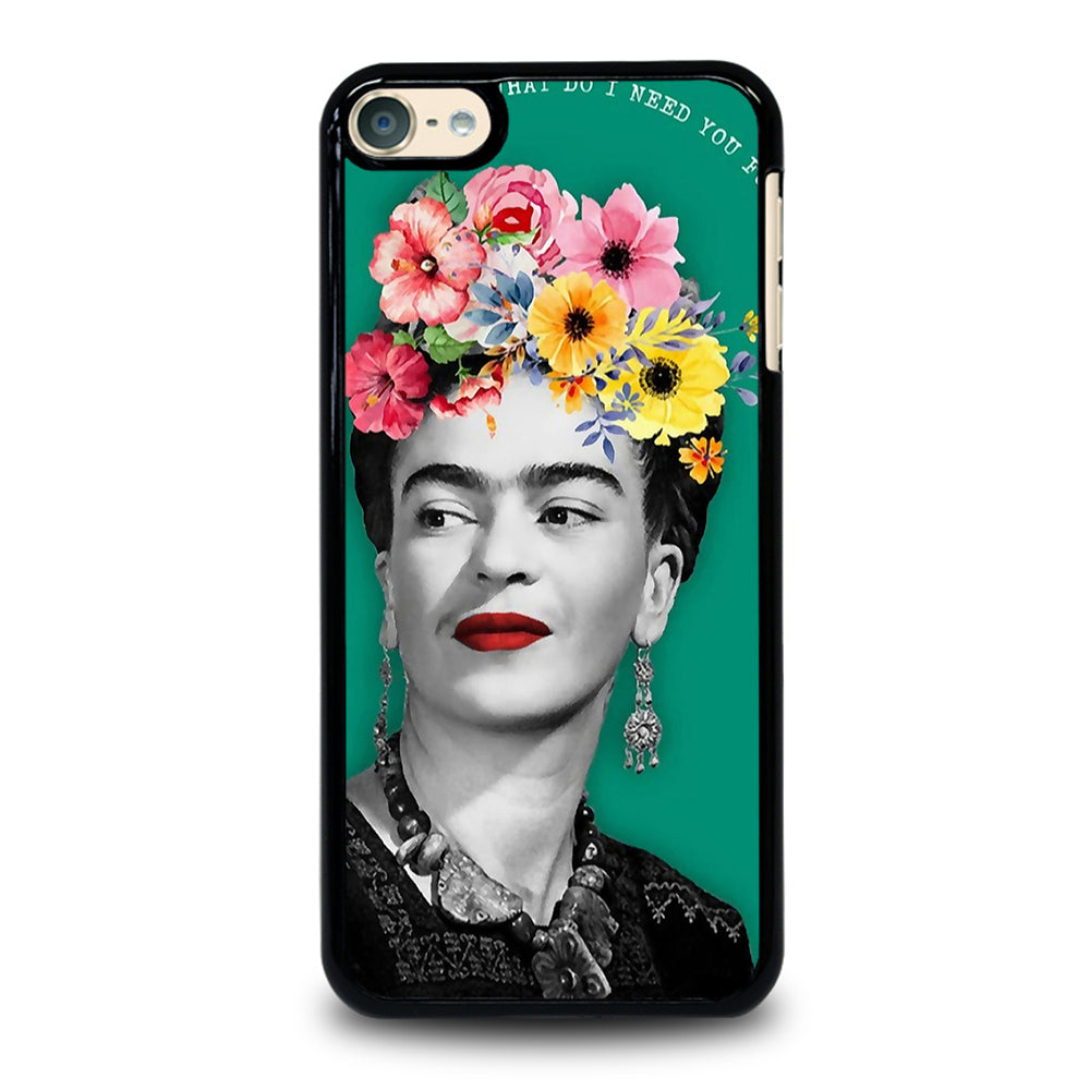 FRIDA KAHLO FACE ART iPod Touch 6 Case Cover