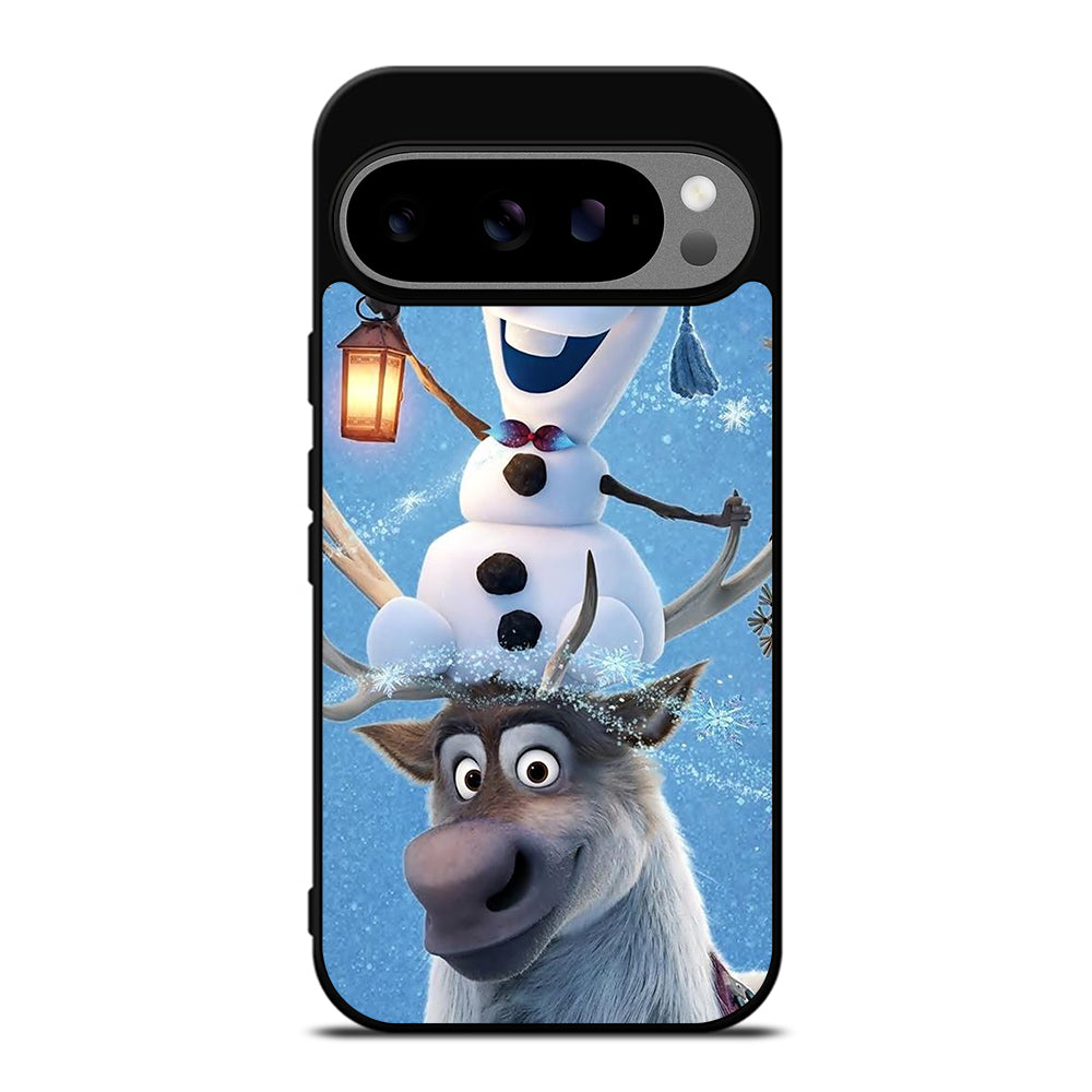 FROZEN OLAF AND SVEN CARTOON Google Pixel 9 Pro XL Case Cover
