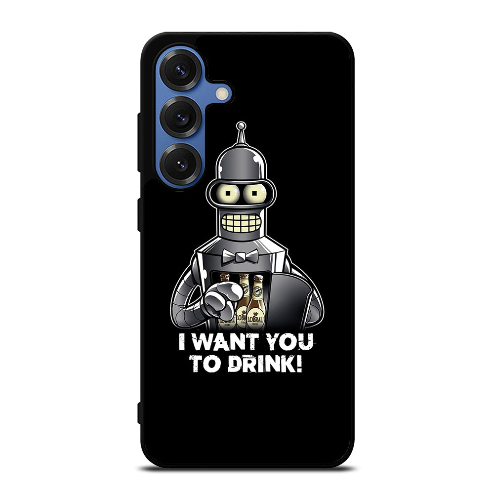 FUTURAMA BENDER QUOTE 2 Samsung Galaxy S25 Case Cover