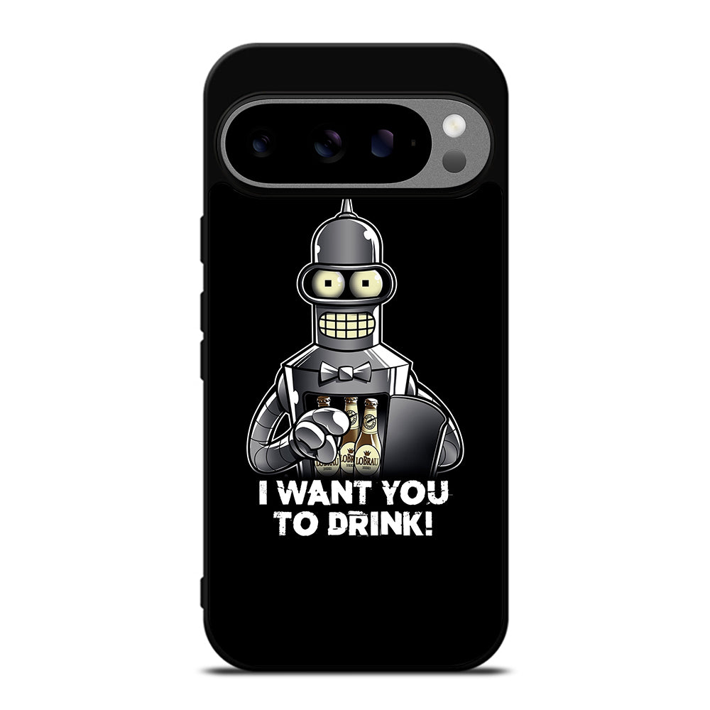 FUTURAMA BENDER QUOTE 2 Google Pixel 9 Pro XL Case Cover