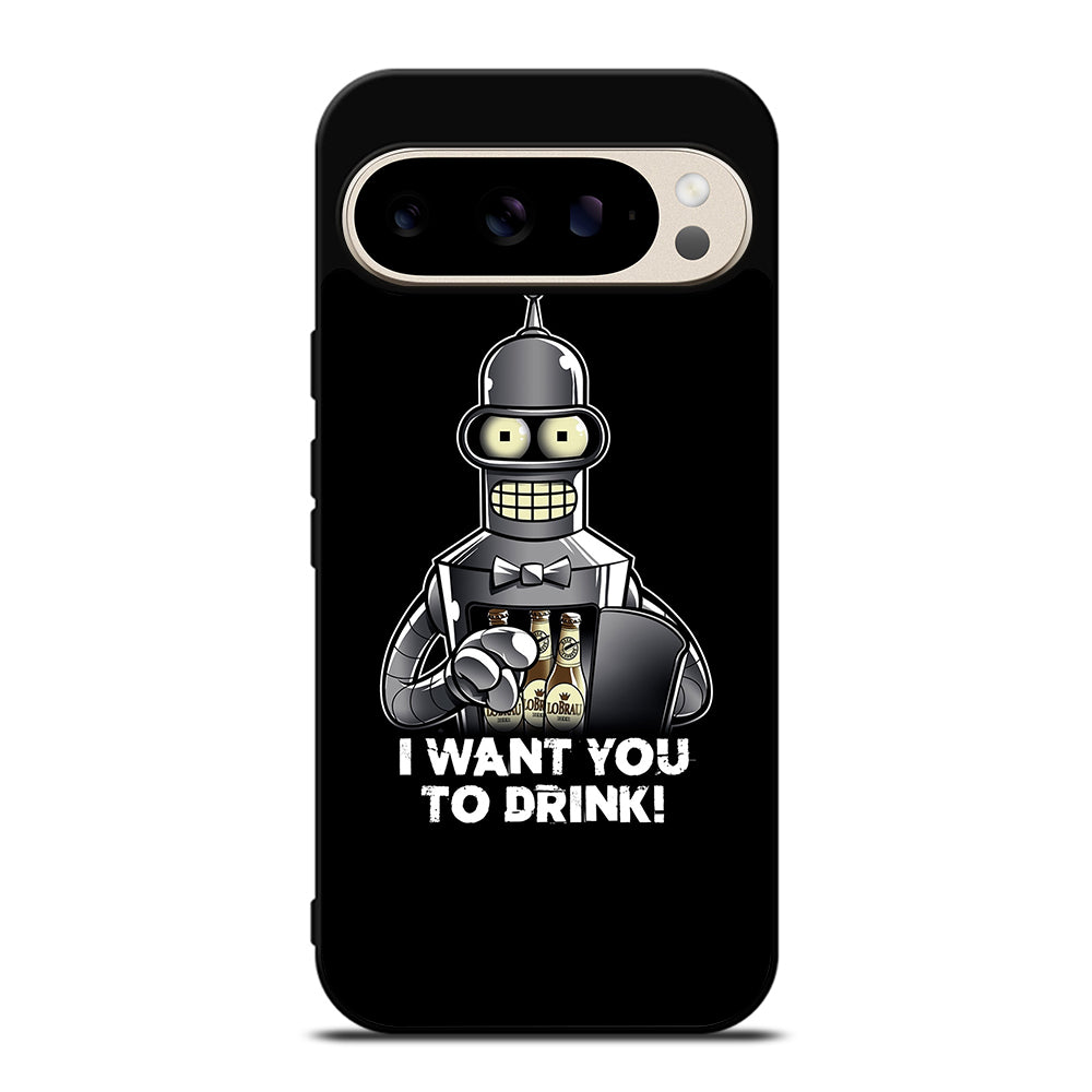 FUTURAMA BENDER QUOTE 2 Google Pixel 9 Pro Case Cover