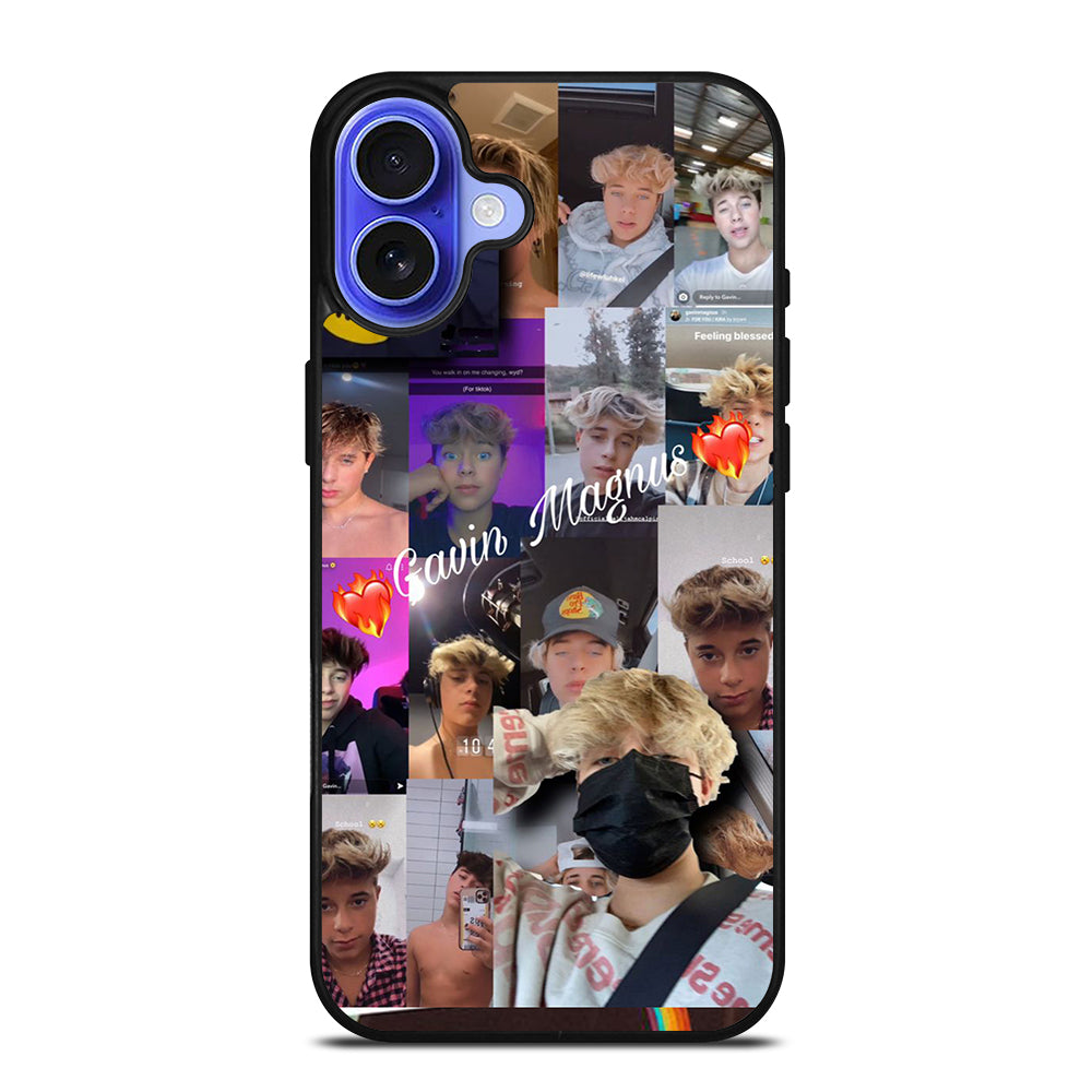 GAVIN MAGNUS COLLAGE iPhone 16 Case Cover