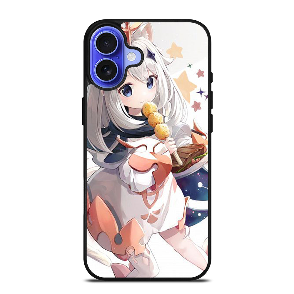GENSHIN IMPACT PAIMON CUTE GAME iPhone 16 Case Cover