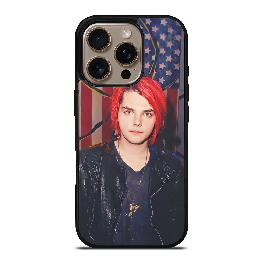 GERARD WAY MCR AMERICAN SINGER iPhone 16 Pro Case Cover