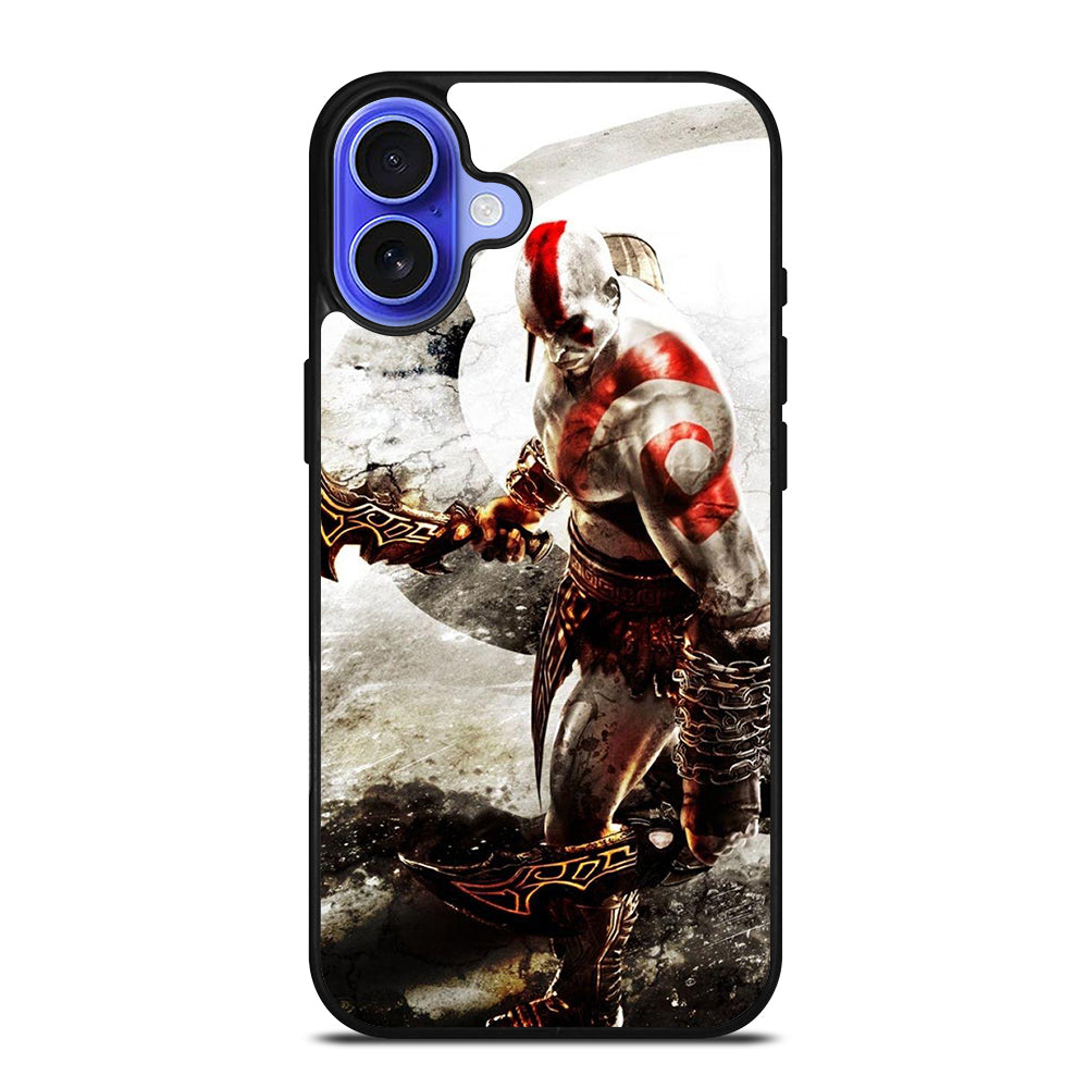 GOD OF WAR GAME KRATOS ART iPhone 16 Case Cover
