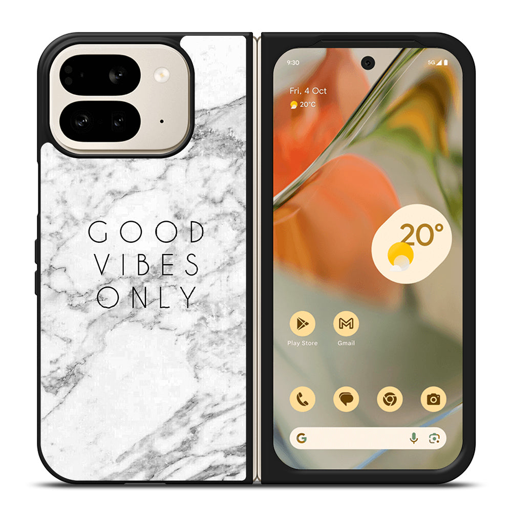 GOOD VIBES ONLY MARBLE 1 Google Pixel 9 Pro Fold Case Cover