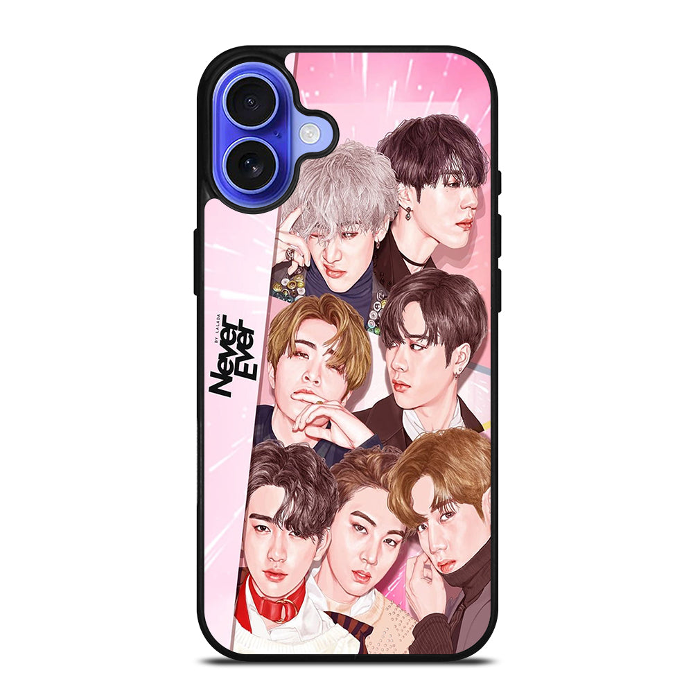 GOT7 KPOP NEVER EVER iPhone 16 Case Cover