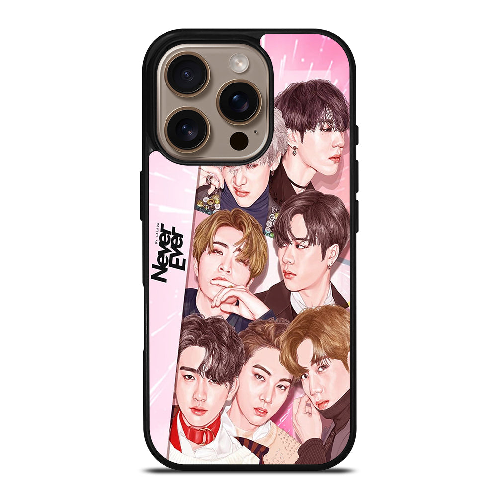 GOT7 KPOP NEVER EVER iPhone 16 Pro Case Cover