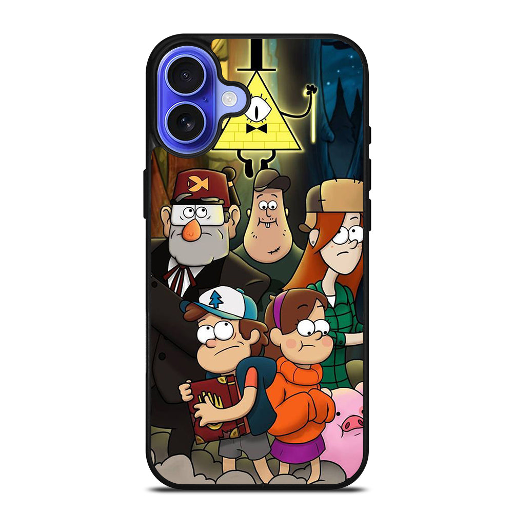 GRAVITY FALLS CARTOON SERIES 3 iPhone 16 Case Cover