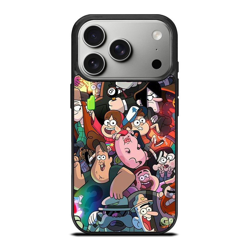 GRAVITY FALLS CHARACTER 3 iPhone 17 Pro Case Cover