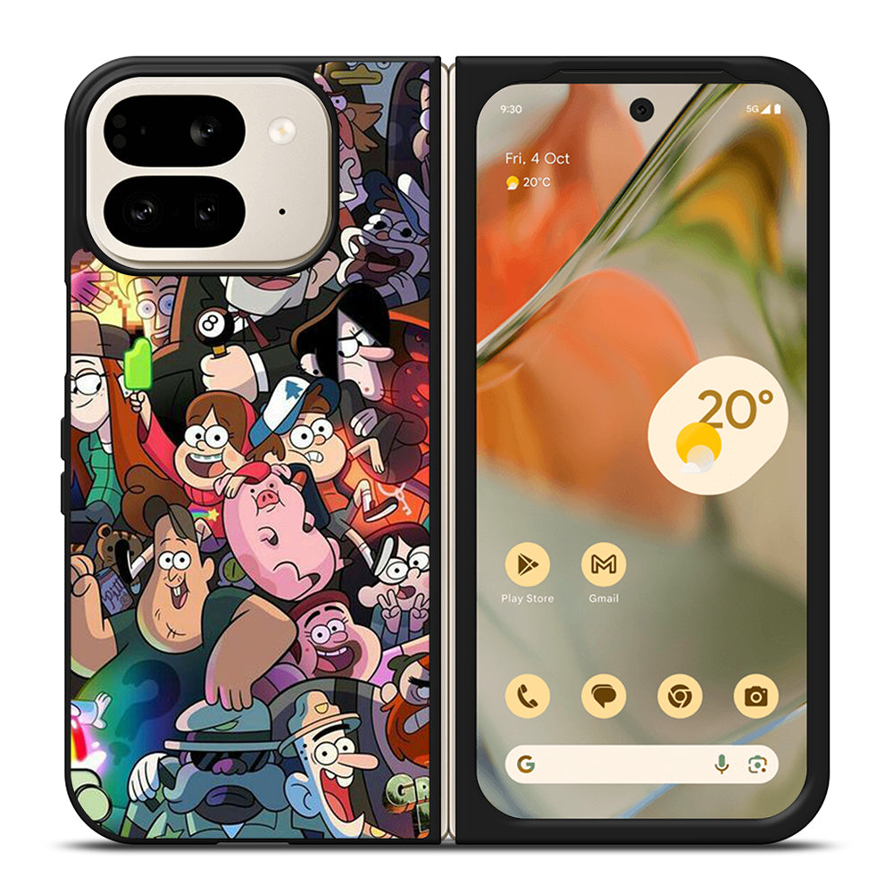 GRAVITY FALLS CHARACTER 3 Google Pixel 9 Pro Fold Case Cover