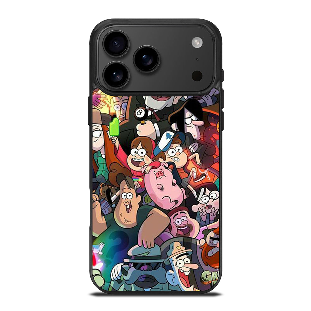 GRAVITY FALLS CHARACTER 3 iPhone 17 Pro Max Case Cover