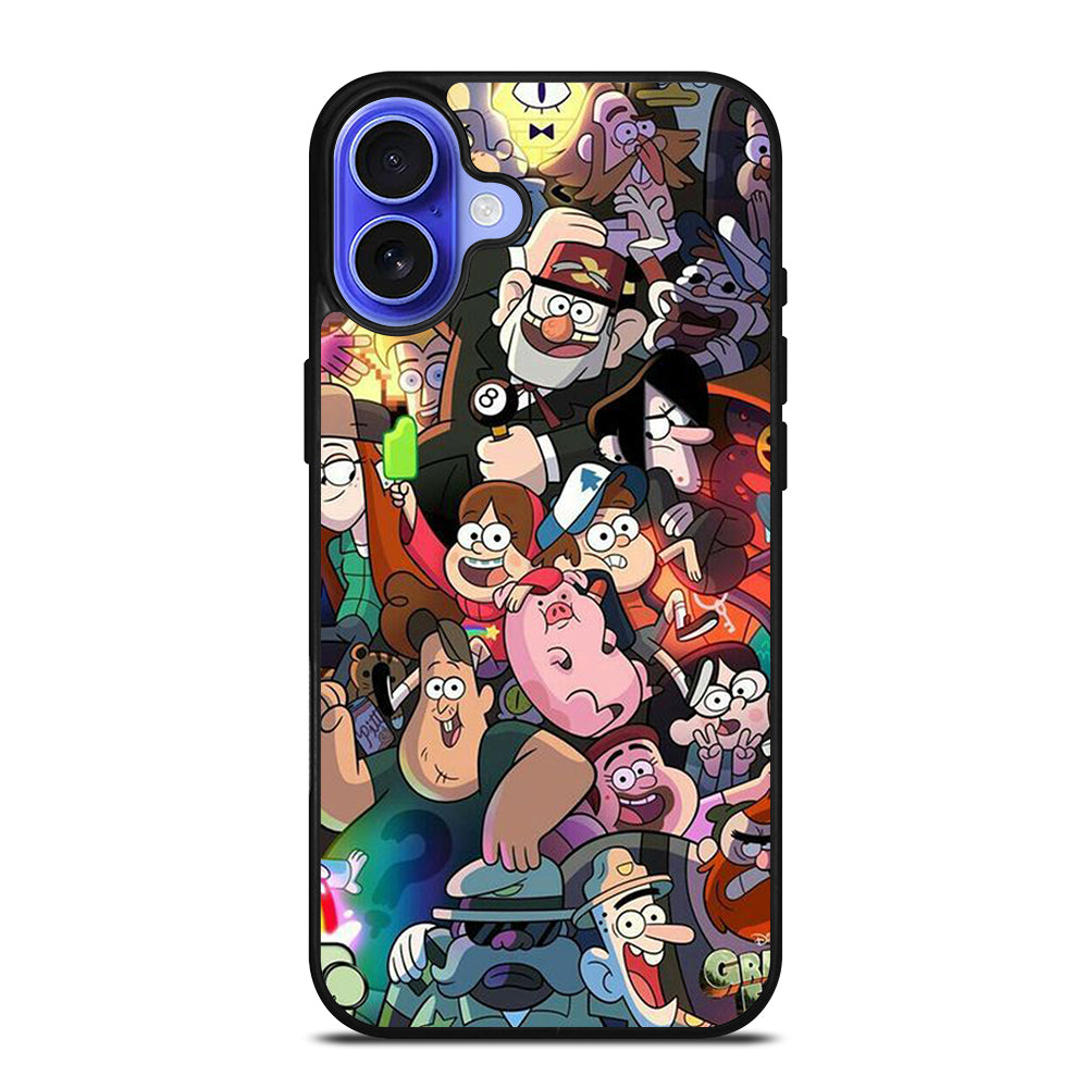 GRAVITY FALLS CHARACTER 3 iPhone 16 Case Cover