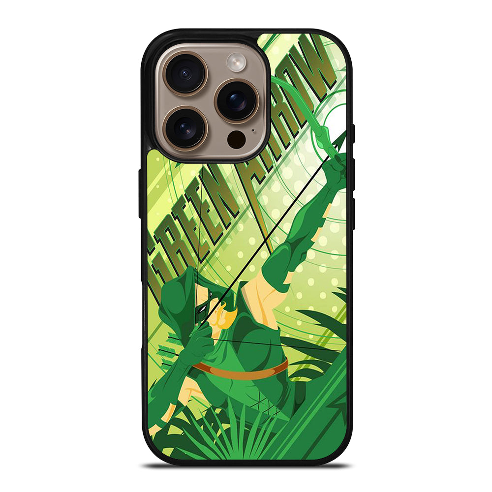 GREEN ARROW DC CARTOON 2 iPhone 16 Pro Case Cover