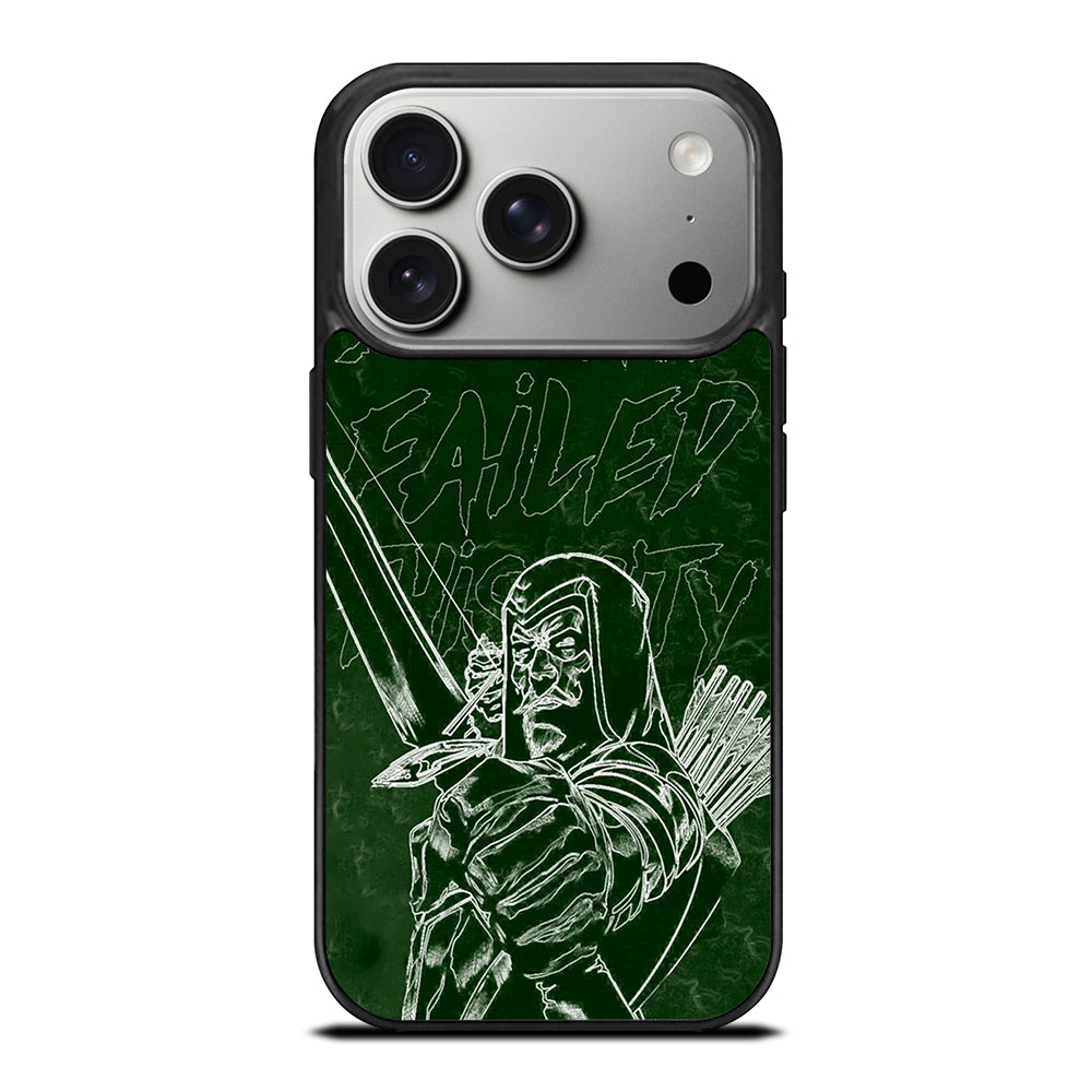 GREEN ARROW QUOTE iPhone 17 Pro Case Cover
